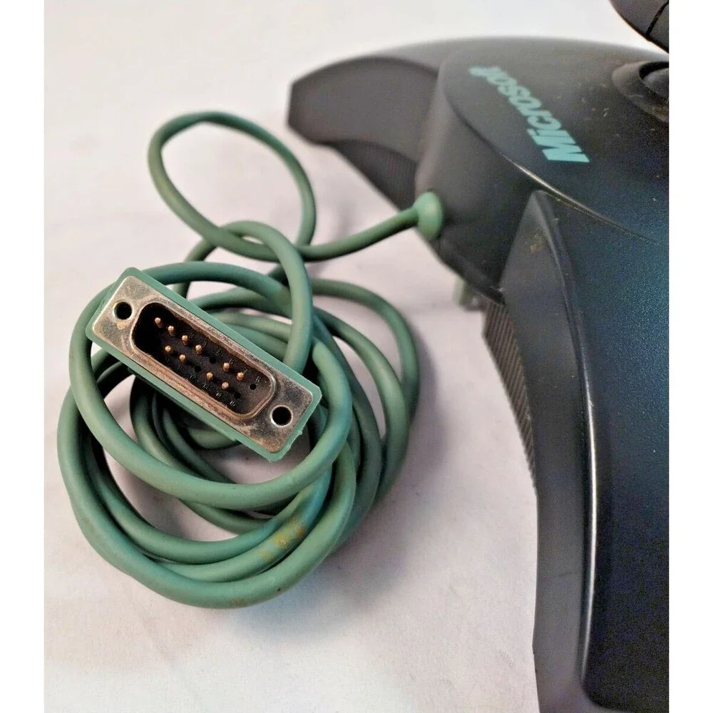 Microsoft Sidewinder 3D Pro 63545 PC Gameport Joystick Flight Stick Simulator